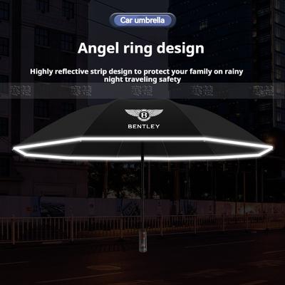 Car Fully Automatic Reflective Sun Umbrella Folding Sunshade Bentley Continental GT MULLINER Bentayga Flying Hurtling Spurlogo