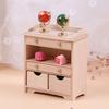 1:12 Dollhouse Miniature Cabinet Set Model Doll House Living Room Accessories