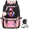 Kujō Jōtarō Anime JoJo's Bizarre Adventure Rucksack Learner School Tote Cloth Teens Outside Trip Backpack Trend Gift