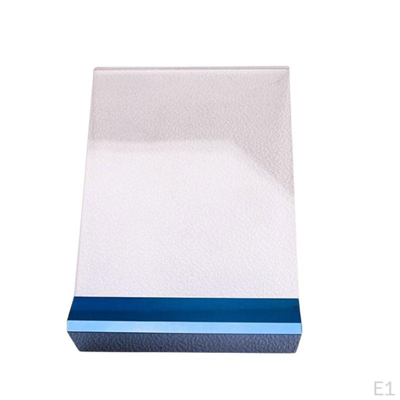 Acrylic Sign Holder Display Stand Vertical Paper Card Poster Double Sided for