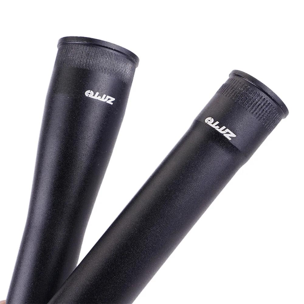 ZTTO Bicycle Front Fork Head Tube Aluminum Alloy MTB Road Bike Air Front Suspension Straight Tapered Standpipe 1/2 1/8 28.6mm