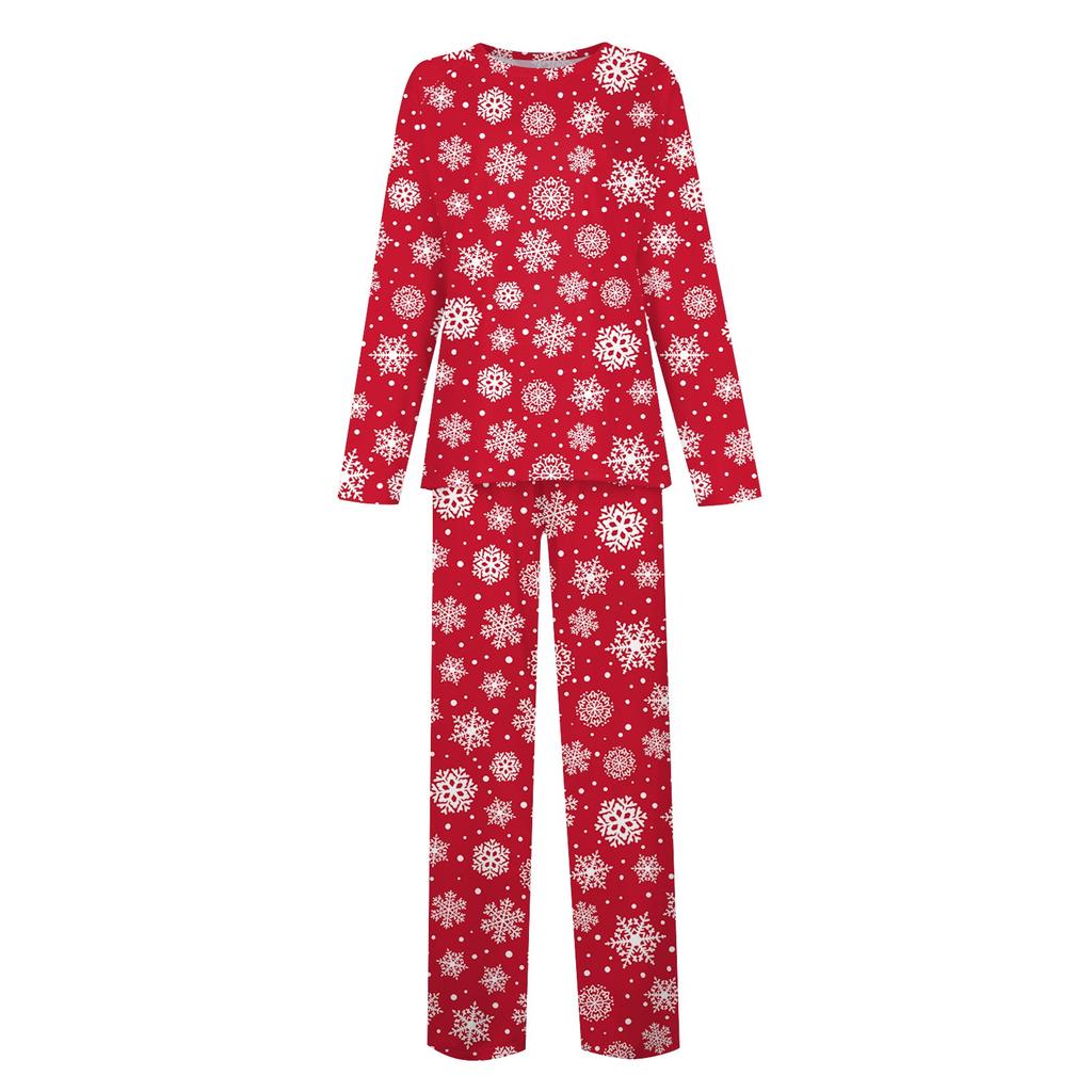 Vánoční rodičovské dítě rodinná sada Domácí nábytek Vánoční pyžamo dvoudílná sada