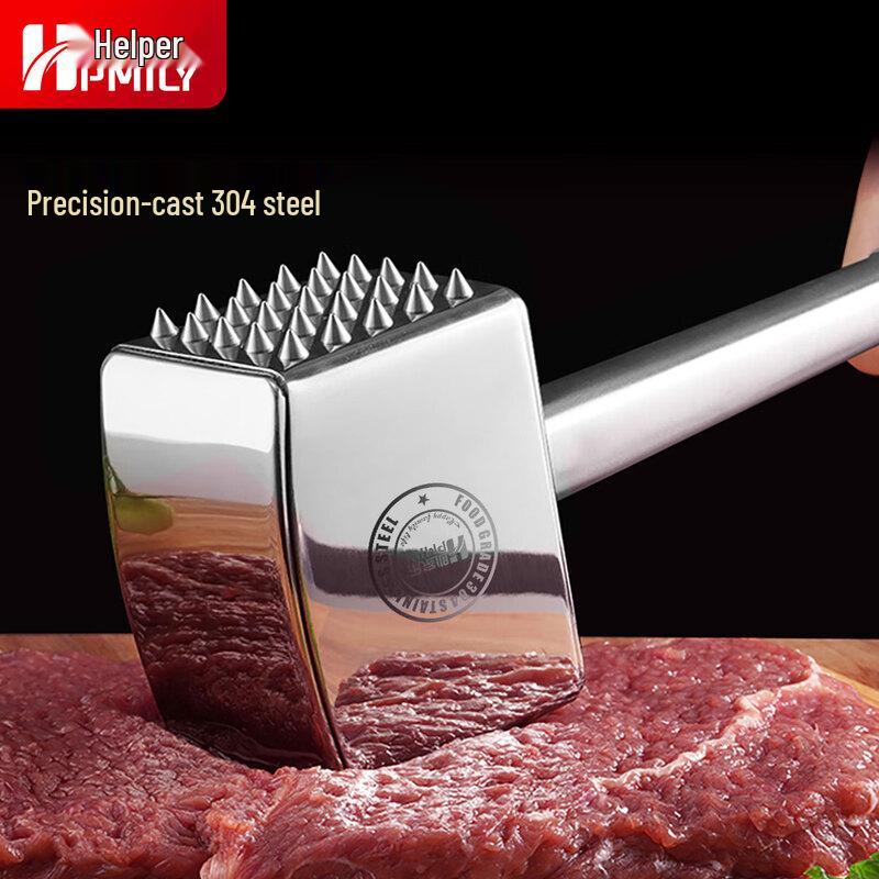 HPMILY Молоток-размягчитель для мяса из нержавеющей стали 304