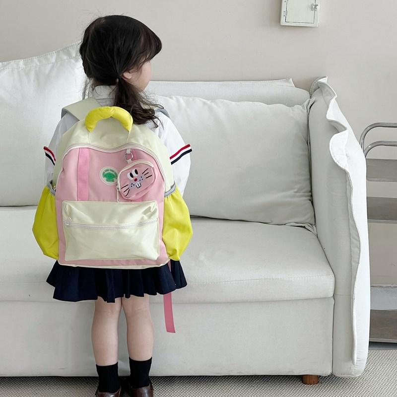 Children'S Schoolbag Lightweight Kindergarten Primary School Students Travel Research Backpack Cute Cartoon Parent-Child Bag