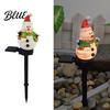 Weather Resistant Lawn Lights Solar Garden Stake Light Waterproof Christmas Outdoor LED Lamp with Warm Landscape Lighting Glow Decorative for Patio