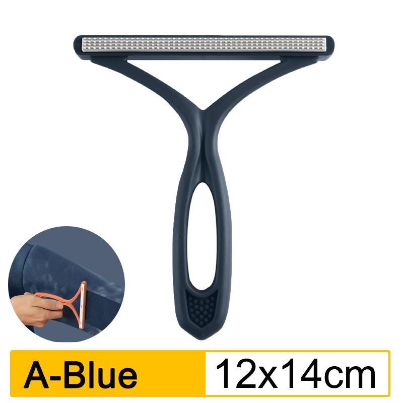 2-IN-1 Double-sided Lint Remover Handle Shaver Brushes for Clothes Carpet Sweater Pet Fur Hair Catcher Scrapers Cleaning Tools