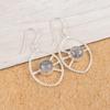 Black Rutile Gemstone 925 Sterling Silver Jewelry Handmade Women Earrings 2.00" EE-52-28