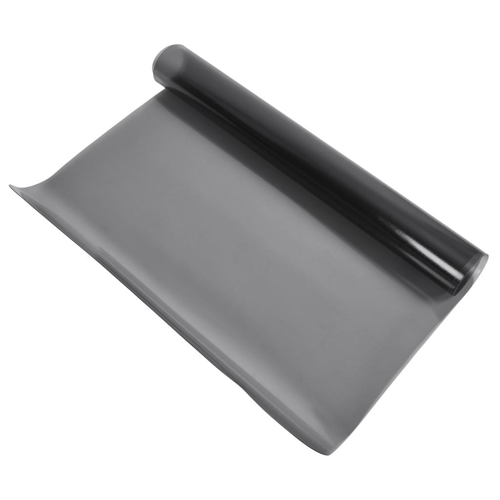 Czarna Mata Ochronna na Podłogę Krzesło Biurowe Antypoślizgowa Podkładka Ochronna na Podłogę z PCV 90x120x1,5cm