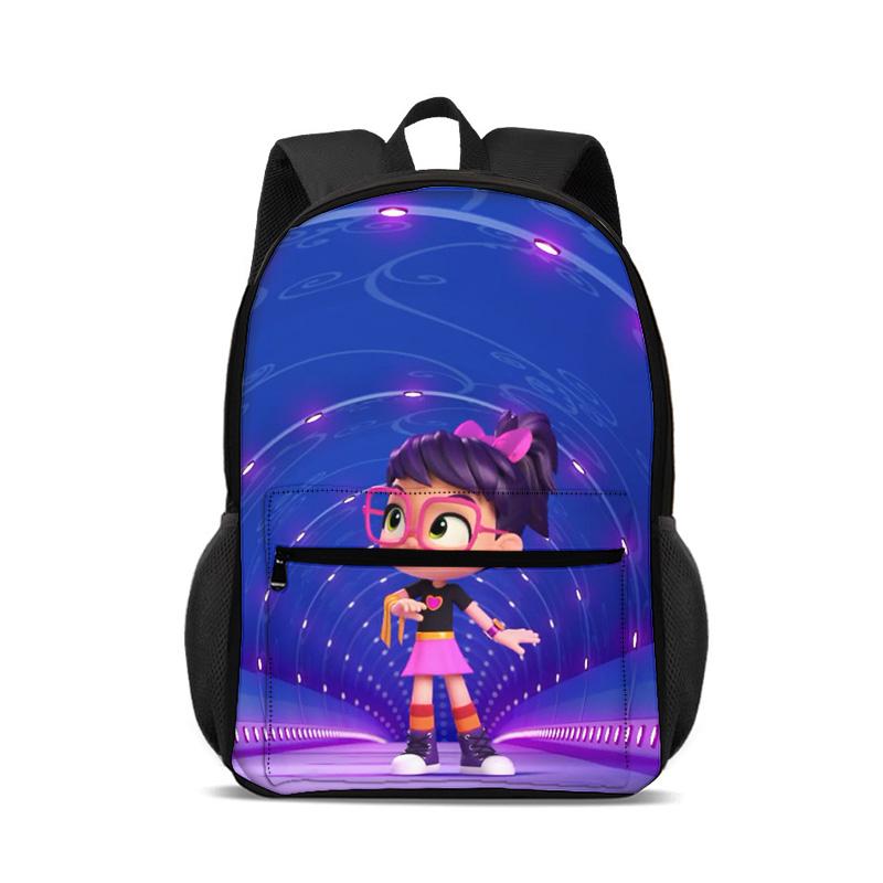 Abby Hatcher Rucksack Outdoor Bergsteigen Neuer Cartoon-Druck Schüler Jungen und Mädchen Bestes Geburtstagsgeschenk für die Schule