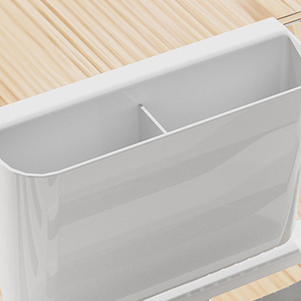 Dish Drying Rack Plastic Visualize Diversion Effluent Dish Diversion Rack for Chopsticks Bowl Plate Spoon Transparent