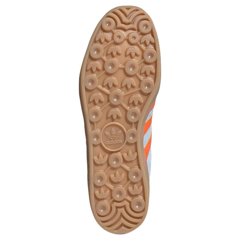 adidas Gazelle Indoor Wonder Blue Orange Sneakers Unisex Cloud-White JH5405