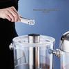 Stainless Steel Buffet Juice Dispenser with Faucet - Large Capacity Cold Drink Machine, Single or Double Head Options