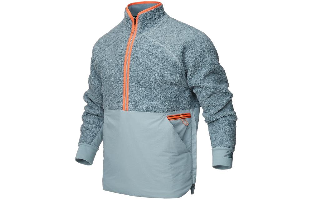 New Balance Velvet feel Coat Men s Light Gray MT13285- LSL XL