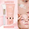 KOEC Solid Collagen Peel-Off Mask with Brush Hydrating Night Mask 250ml