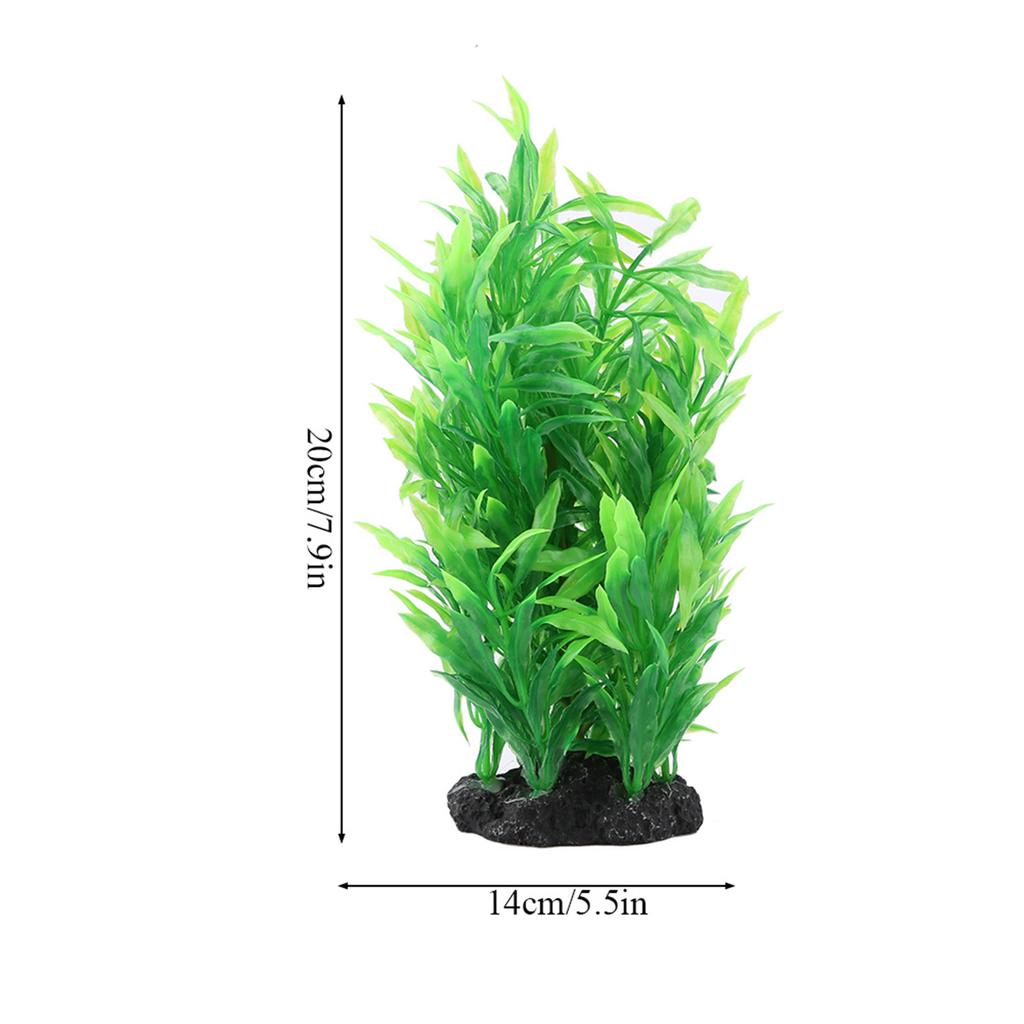 Aquarium Simulation Artificial Green Plant Water Grass Fish Tank Landscape Decoration
