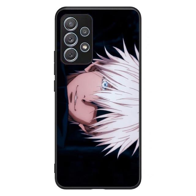 Pouzdro na telefon Jujutsu Kaisen pro Samsung Galaxy A02 A03s A10 A20 A21s A31 A40 A41 A42 A50 A51 A52 A70 A71 A72 A32 A22 A82