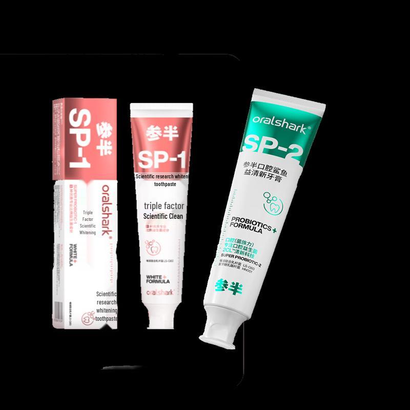 

Semi-Half Dual Flavor Whitening & Fresh Breath Toothpaste Set