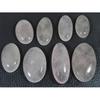 395Cts.Natural Pink Rose Quartz Oval Shape Cabachon Loose Gemstone 08Pcs Lot C-2521