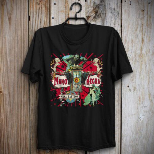 Casa Babylon Vintage T-Shirt Tops tees Men's Women's Manu Chao In the Hell of Patchinko Mano Negra Retro
