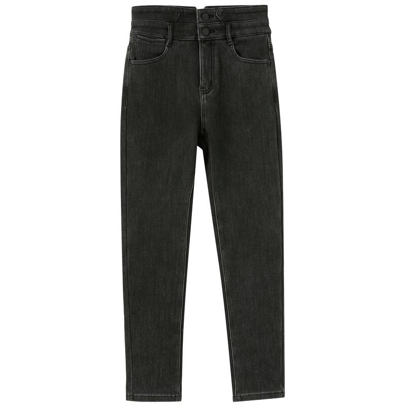 SANCITY Women's Slim High-Waist Ankle Skinny Jeans