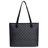 Jordan Polyester Tote Bag Shopping Bag Shoulder Bag Handbag Regular Unisex Black & Gray Jordan JD2423018AD-002