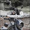 Down Adaptor Bracket Expansion Stand For Honda Rebel CMX 250 300 500 2017-2026 Handlebar Rear View Side Mirror Flipped Bracket