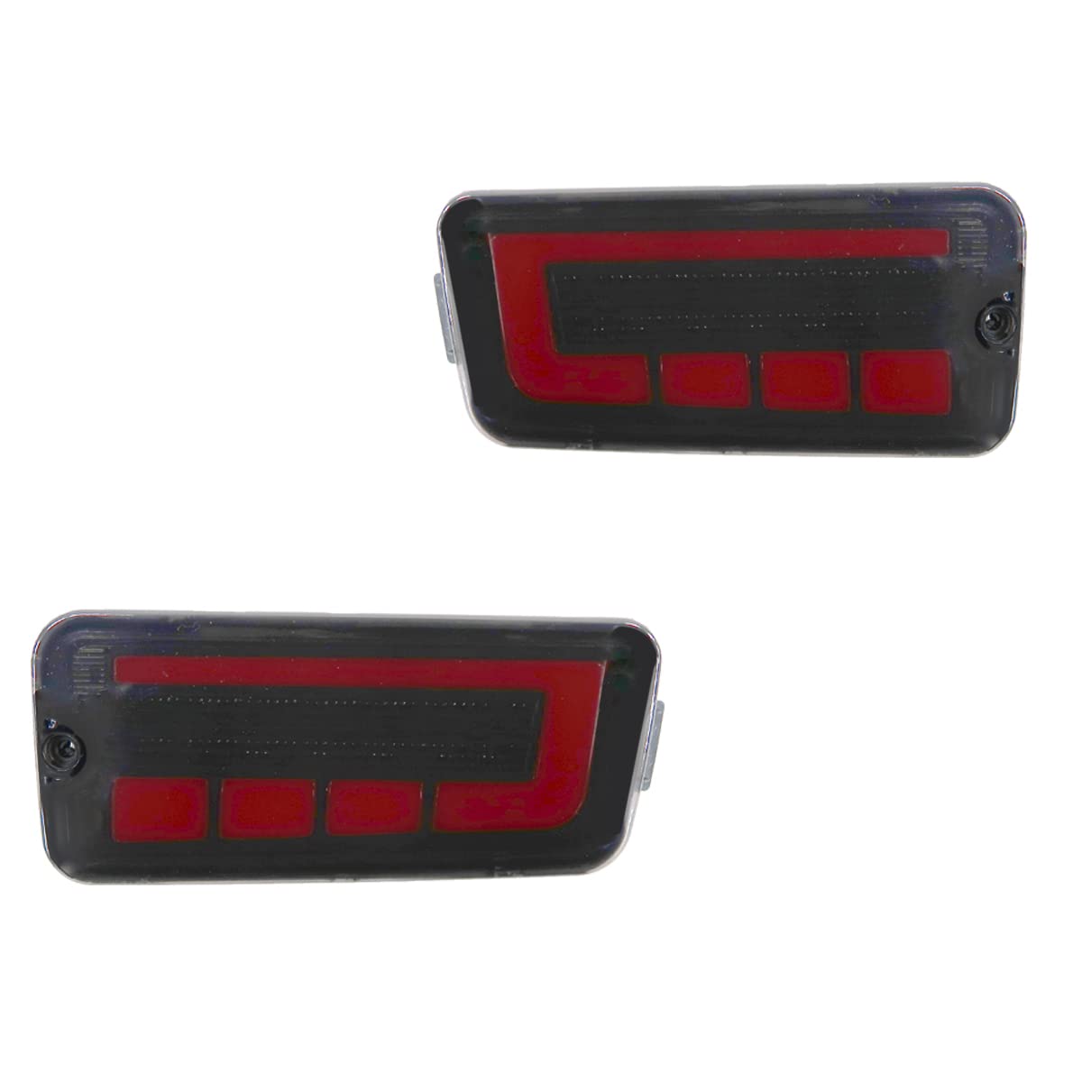 

WNJAPAN Светодиодные последовательные задние фонари для Hijet Pixis и Jumbo и S510U Защитный грузовик, Грузовик, S500P, S500U, S510P, (Подержанный) - HT-21SM, Высокая вспышка чёрный