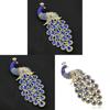 Animal Peacock Brooch Pin With Alloy Electroplating For Fashion Women