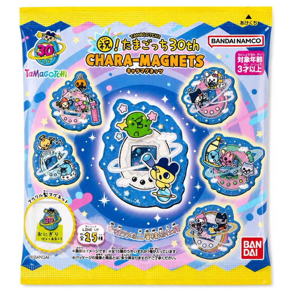 Congratulations Tamagotchi 30th Character Magnets 14-piece BOX (Food Toy)