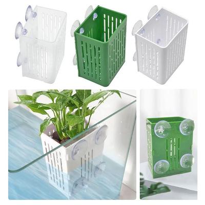 Decoração Aquascape Aquário Cesta de Plantio Hidropônico Suporte para Cultivo de Plantas Aquário