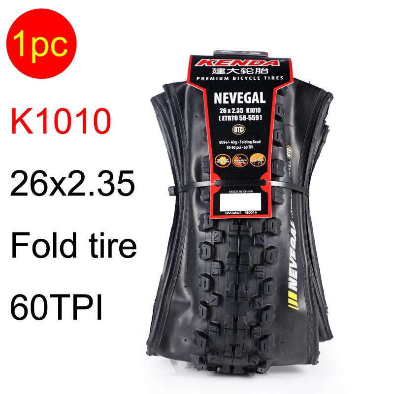 Kenda Bicycle Tire 26x1.95 26x2.35 27.5x2.1 60TPI Folding Ultralight Enduro AM Mountain Bike Tires MTB Large Tread Strong Grip