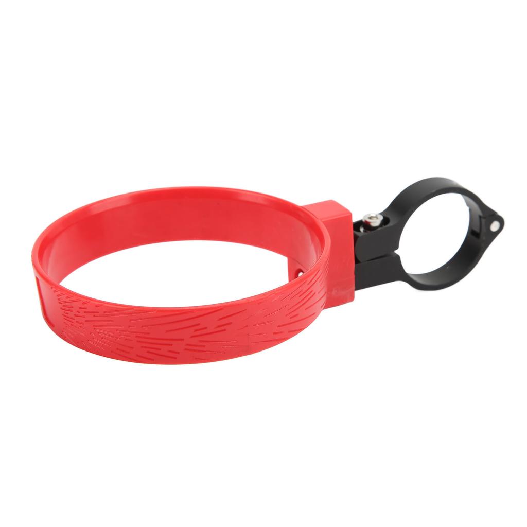 ENLEE Electirc Bike Handlebar Cup Holder Aluminum Alloy Coffee Cup Holder Tea Cup Holder Bracket for Cycling Red