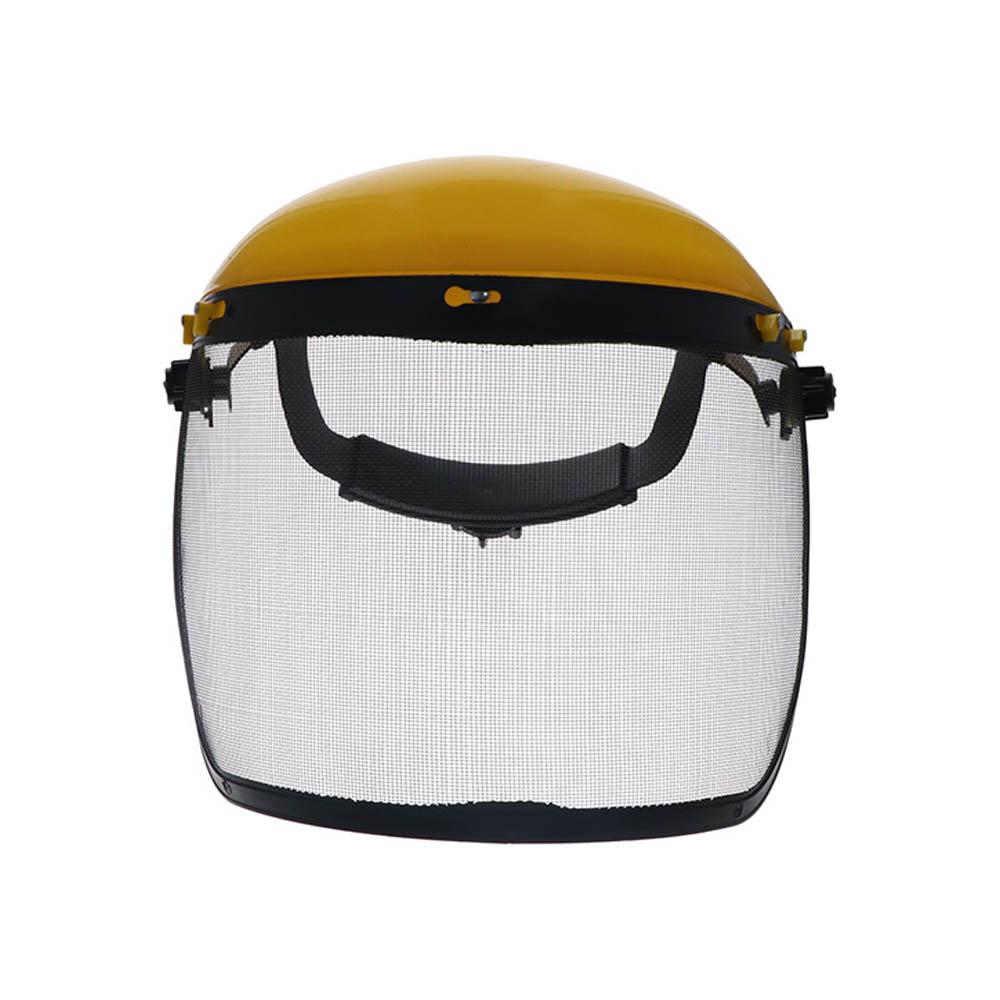 Face Protector Garden Mask Mesh Garden Helmet Safety Grass Trimmer Helmet  Lawn Mower