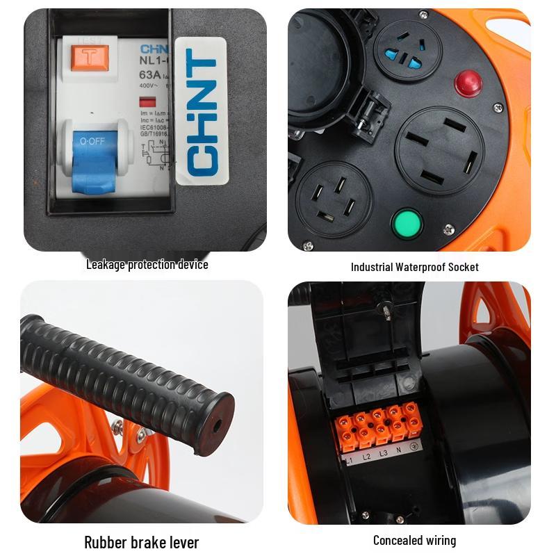 Zhengtai NTY2 Movable Cable Reel Empty Socket