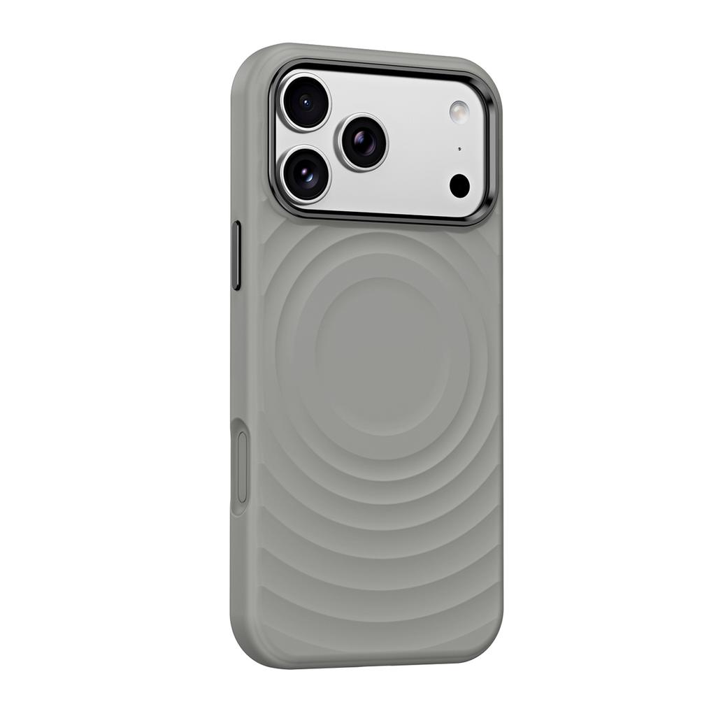 Für iPhone 18 Pro Max Hülle Mode Flüssigsilikon Hautfreundlich Magnetisch Schutz-Rückseite Für 18 Pro Handyhülle Funda