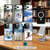 Cool S-Skiing Phone Case For iPhone 17,16,15,14,13,12,Pro,Max For Magsafe Magnetic Wireless Charging