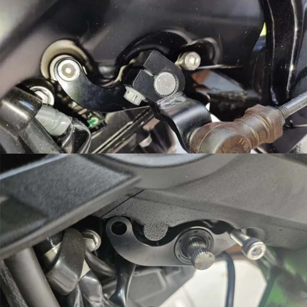 Gear Shift Stabilizer Support Holder Bracket For Kawasaki Z900 Z900RS Z 900 RS 900RS 2018 - 2023 Change Rod Retainer Accessories