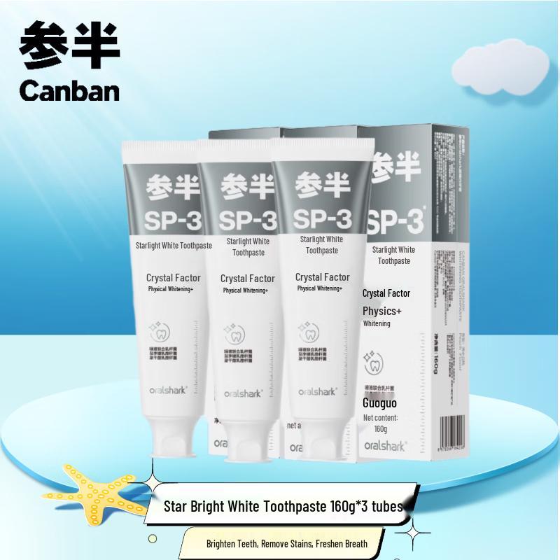 Canban SP-3 White Peach Brightening Toothpaste