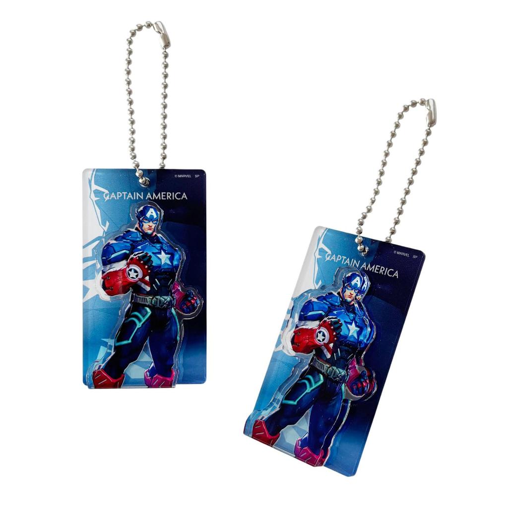 Small Planet Marvel Rivals 3D Schlüsselanhänger B Blindverpackt Kompletter Satz von 17 Figuren