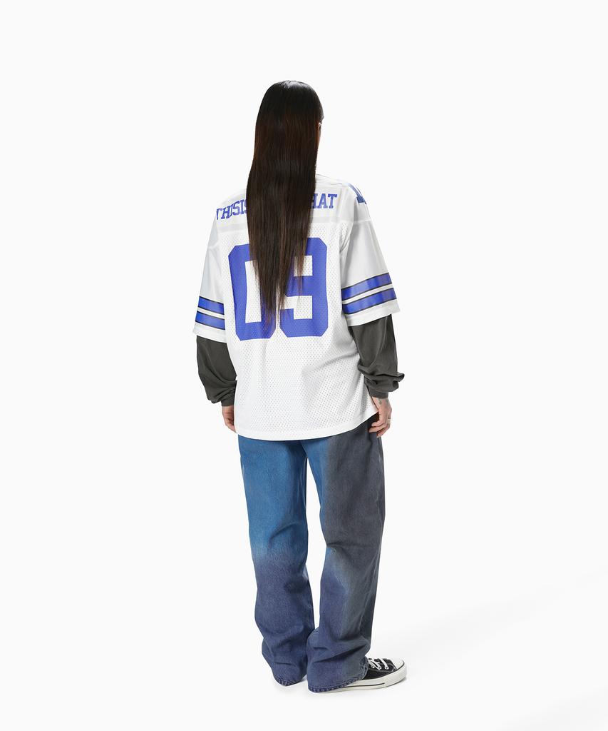 QUESTONUNÈMACOSÌ (Ss25) Maglia da Calcio Bianca