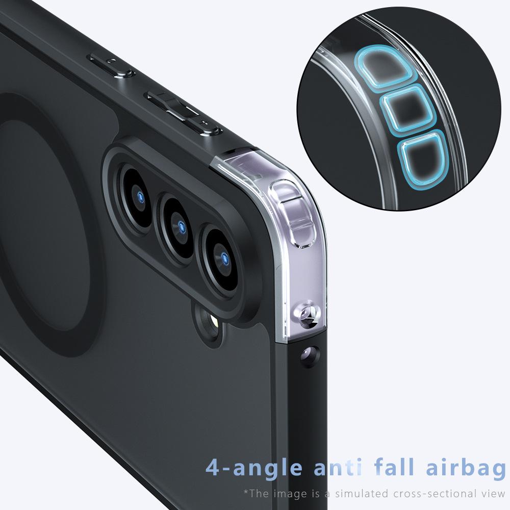 Suitable for Samsung A06 Mobile Phone Case A15 Matte A24 Magnetic A36 Anti Fall A54 Skin Feeling A16 Protective Case A56 Hard