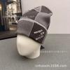 New hot-selling embroidered letter knitted hat casual versatile simple fashion autumn and winter warm outdoor cold hat
