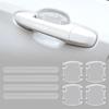 Lexus Compatible Door Handle Protector, Set of 8, Transparent Cover, Genuine Fit Design, Full