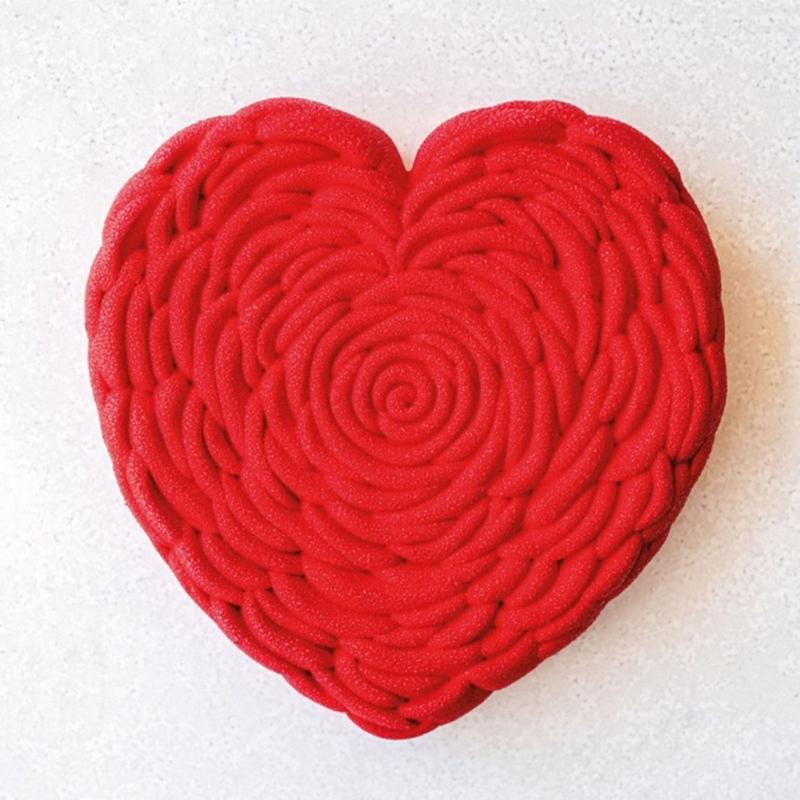 Silicone Chocolate Mold Rose Shaped Chocolate Candy Molds Baking Gadget Non-stick Silicone Material for Kitchen Baking
