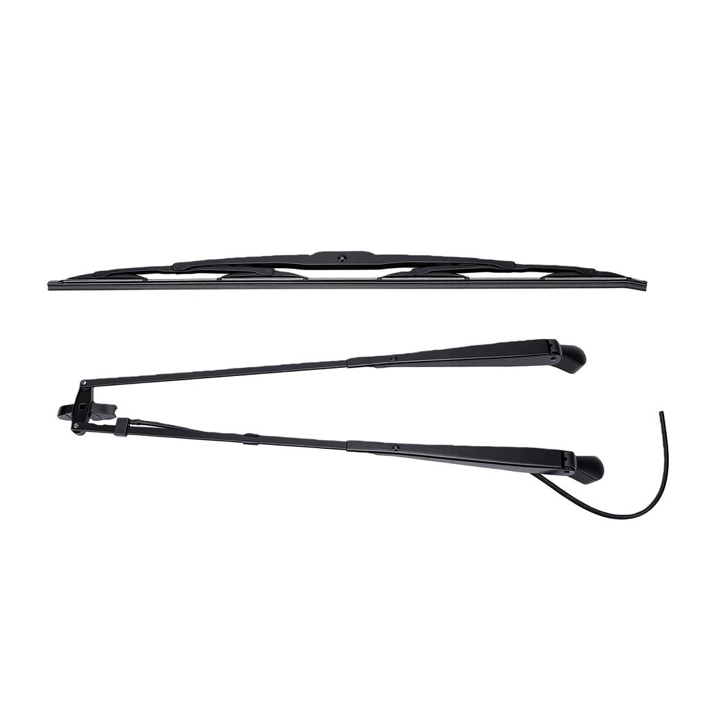 Wiper Arm Blade Kit 47778552 Replacement for Case SR130 SR150 SR160 SR175 SR200 SR210 SR220 SR240 SR250