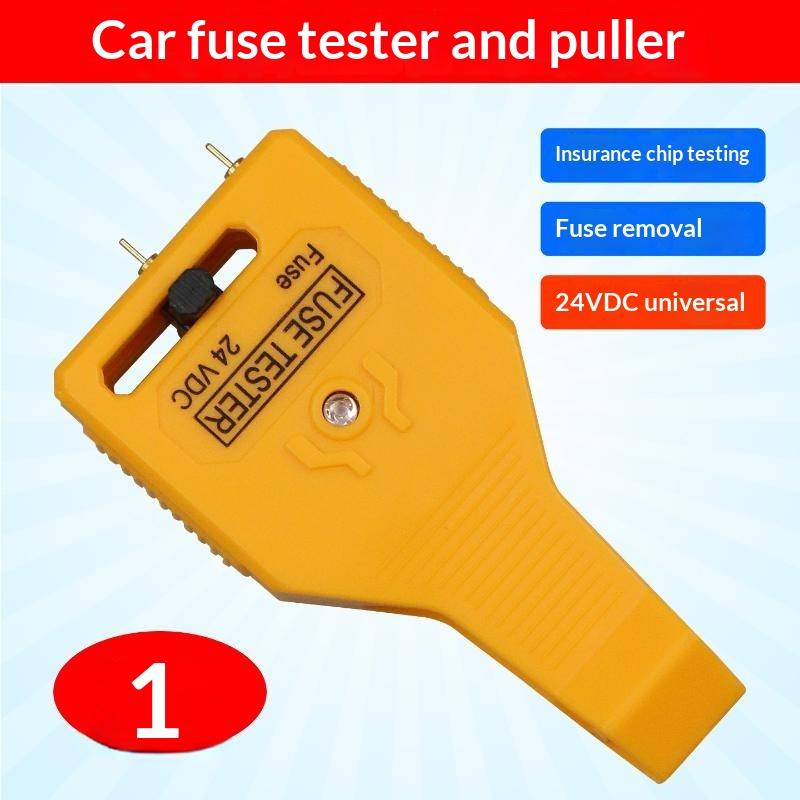 Fuse Tester Dc 24V Automotive Tester Blade Puller Multi-Functional Car Checker Puller Removal Tool For Mini/Standard Blade