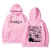 Felpa con cappuccio grafica album musicale Yungblud Rocker Uomo Donna Moda Retrò Streetwear Rock Unisex Oversize Felpe con cappuccio