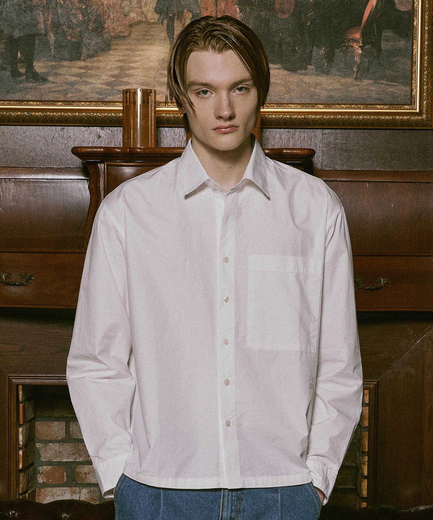 Now And Tomorrow Crop Shirts [5 Color] Ivory/L