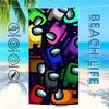 Handtuch Textil Bademantel A-AmongS-ES Strand Schnelltrocknend Spiel Leicht Tragbar Camping U-US-ES Schwimmbad Reise