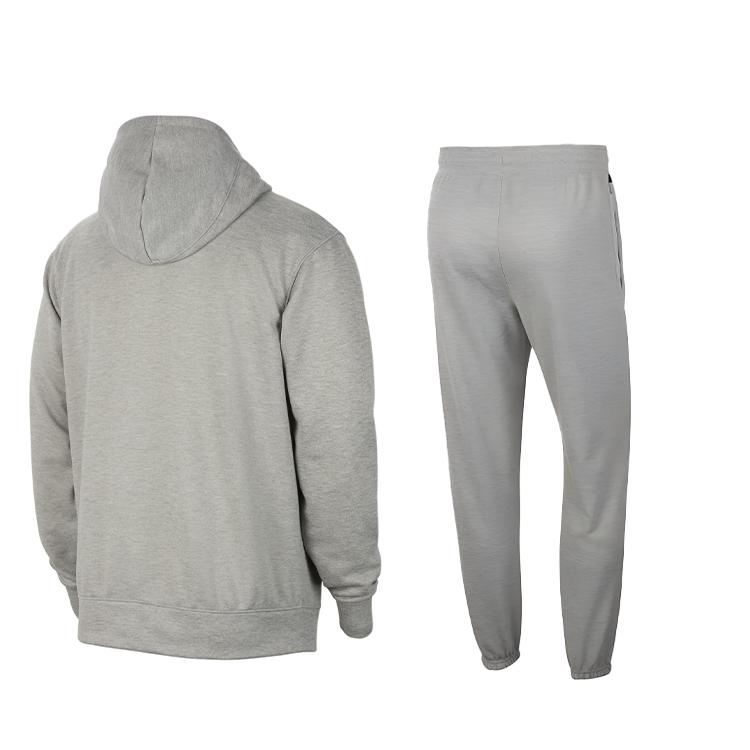 Nike USA Basketball Loose Comfortable Sweat-Wicking Hoodie With Drawstring And Mid-Waist Cuffed Joggers Casual Sports Set FQ0308-063+FQ0309-063